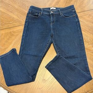 LOFT Dark Blue Skinny Jeans
